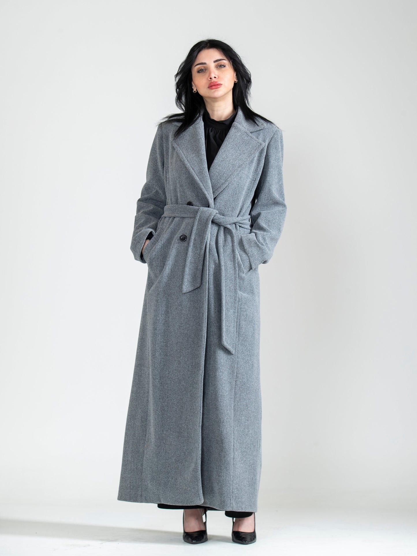 long women's winter jacket