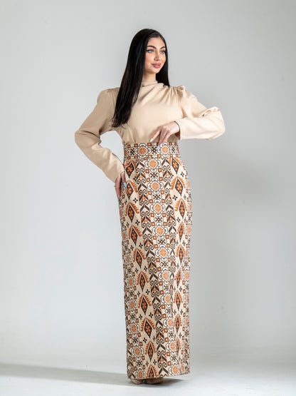Embroidered dress