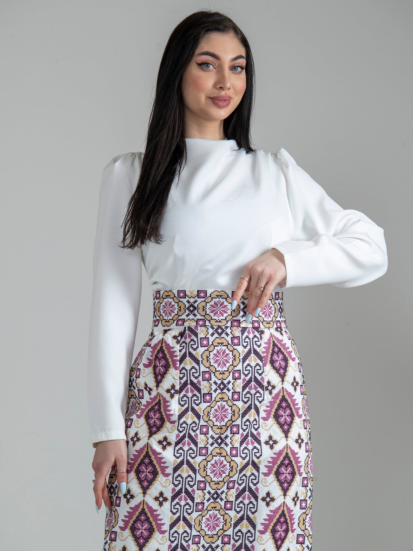 Embroidered dress