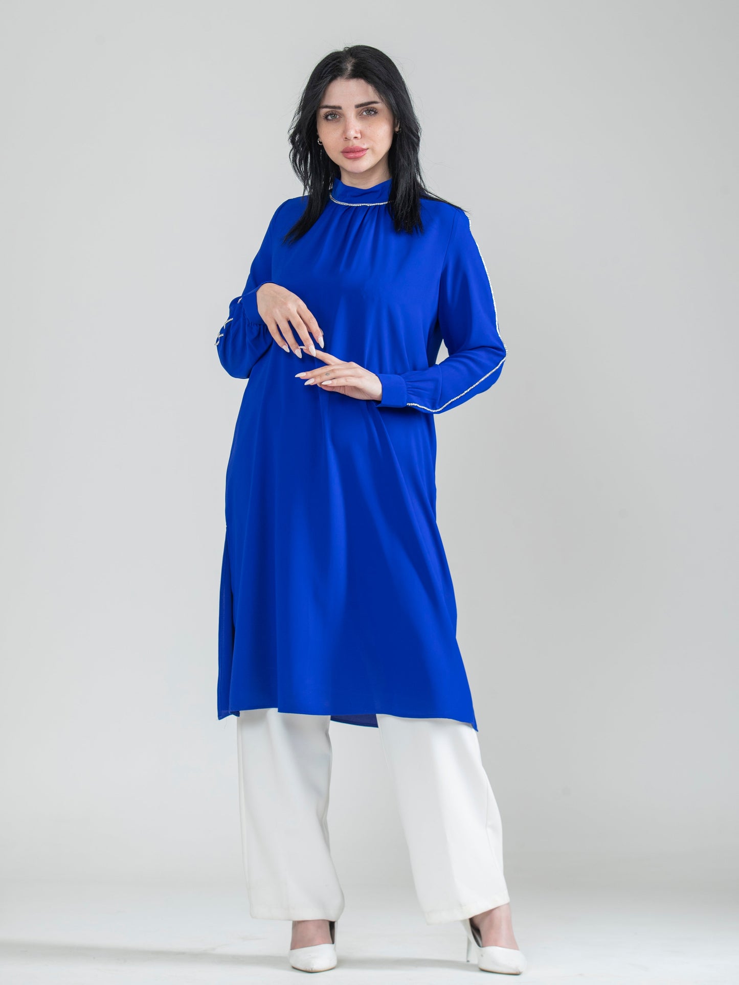Women's long blouse