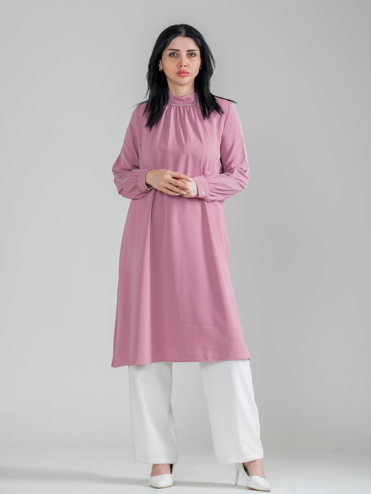 Women's long blouse