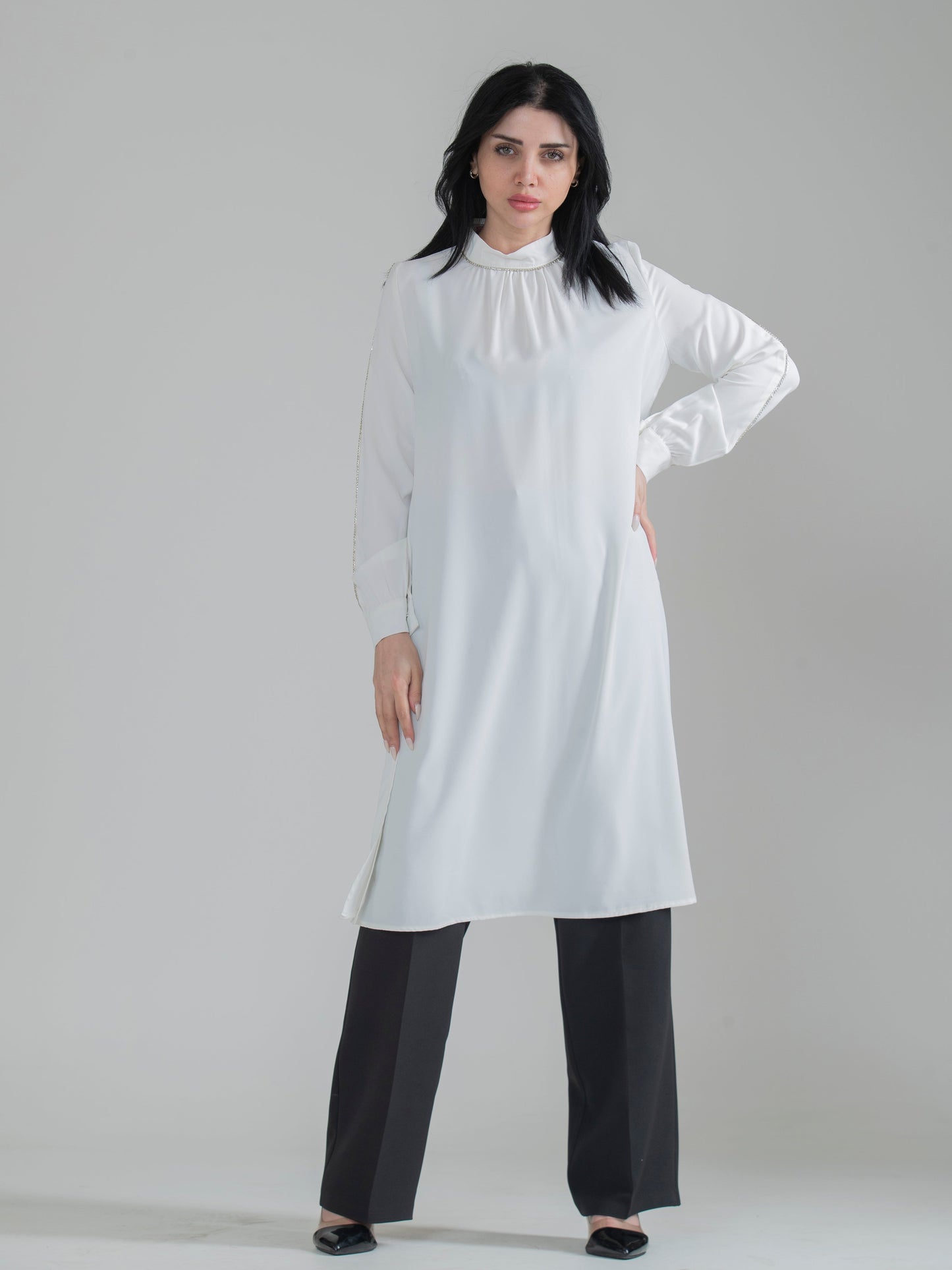 Women's long blouse
