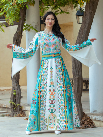 Turquoise Women’s Thobe