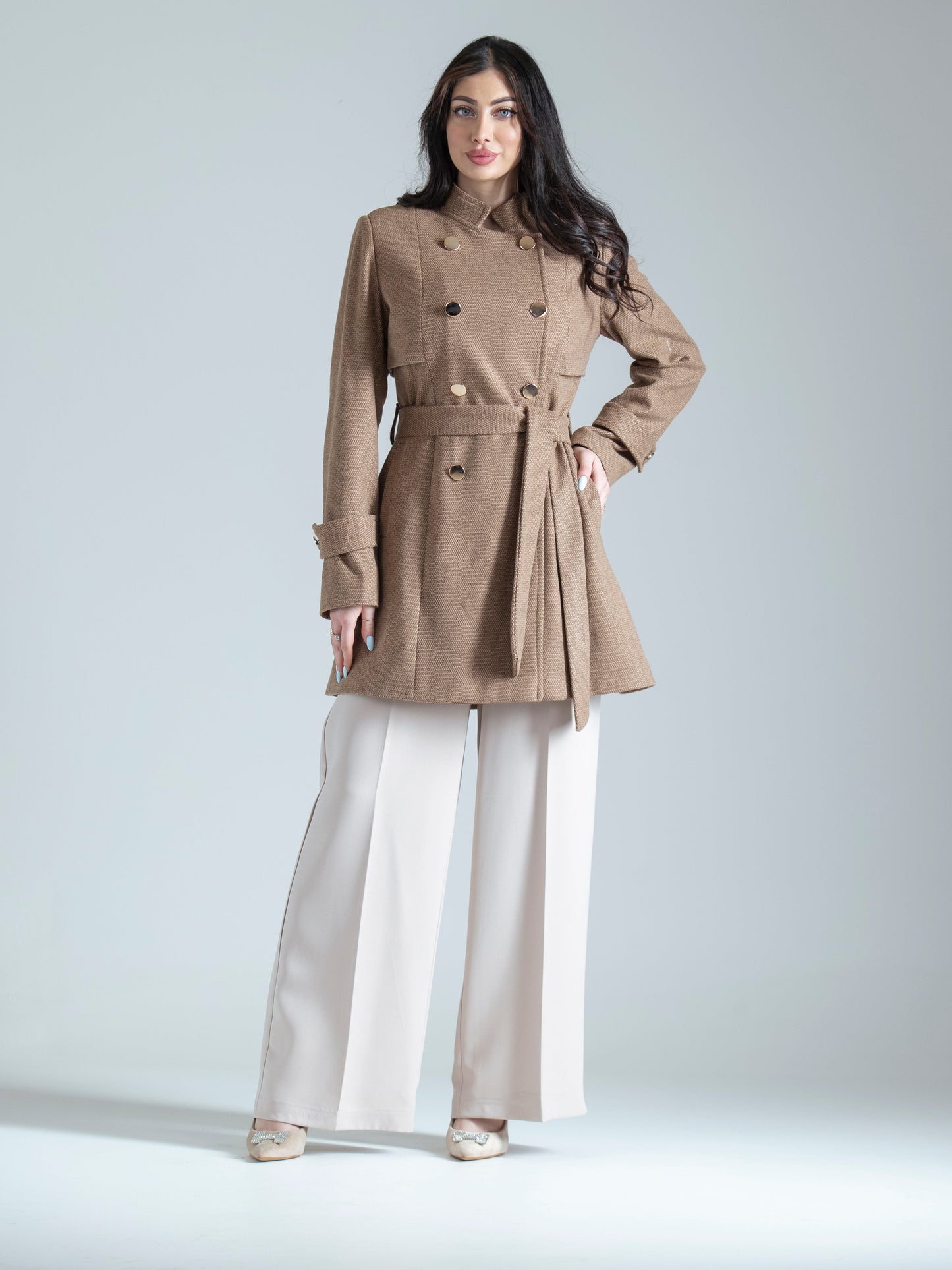 Unique short winter jacket