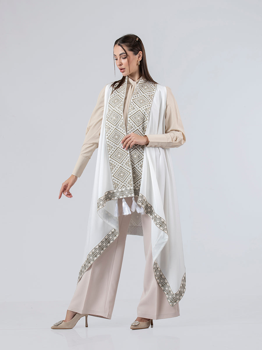 Embroidered  Vest
