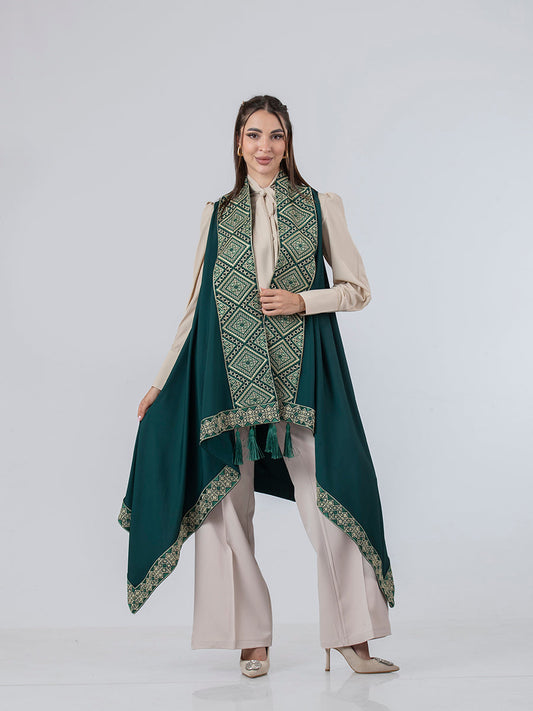 Embroidered  Vest