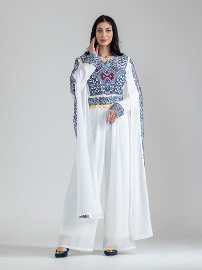 Women's embroidered jumpsuit