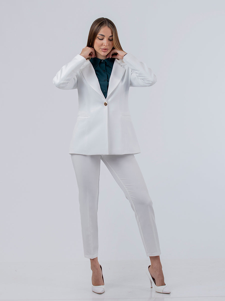 Women's blazer with shirt