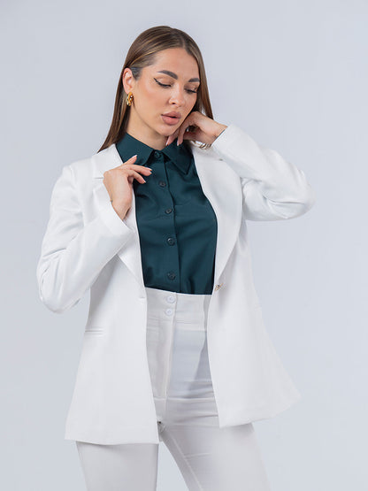 Women's blazer with shirt