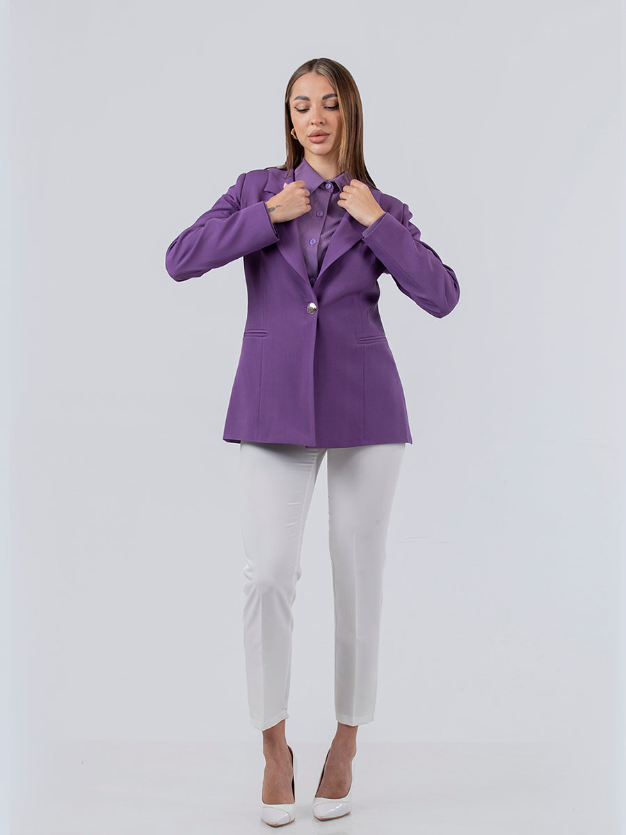 Women's blazer with shirt