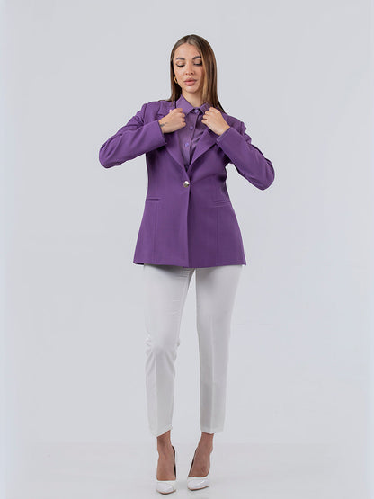 Women's blazer with shirt