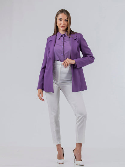 Women's blazer with shirt