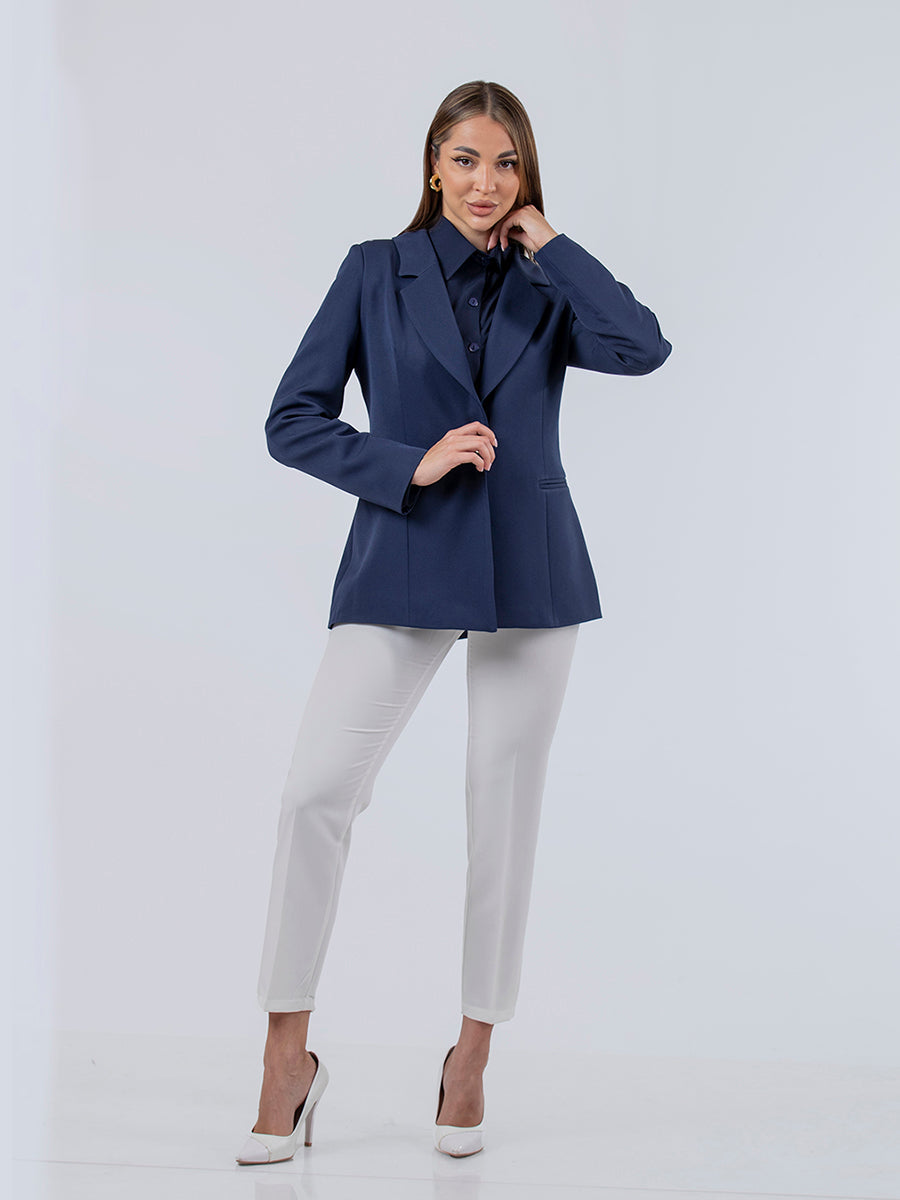 Women's blazer with shirt