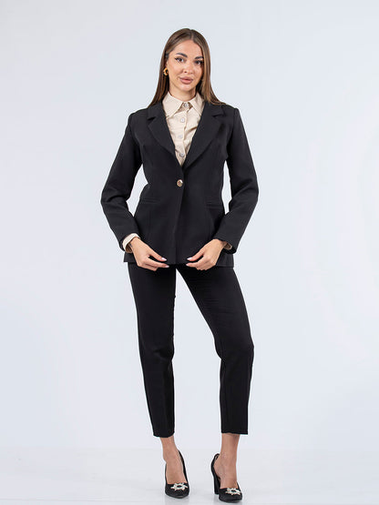 Women's blazer with shirt