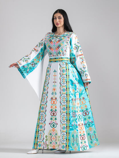 Turquoise Women’s Thobe