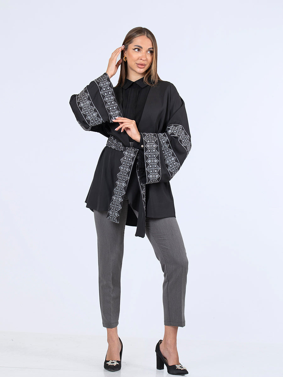 Modern embroidered jacket