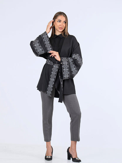 Modern embroidered jacket