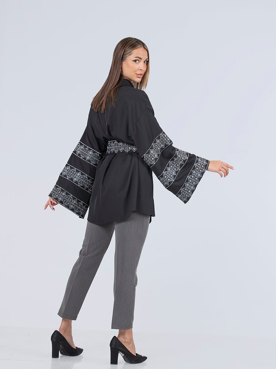 Modern embroidered jacket