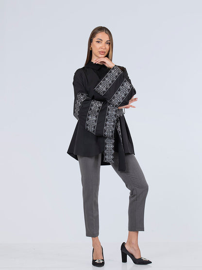 Modern embroidered jacket