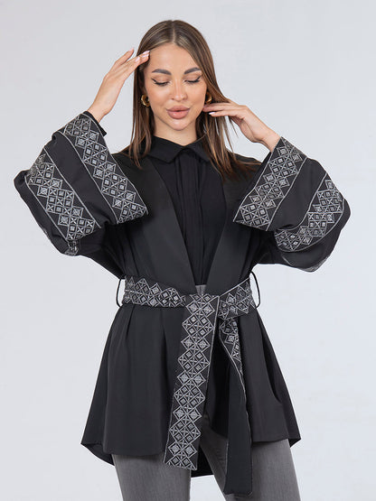 Modern embroidered jacket