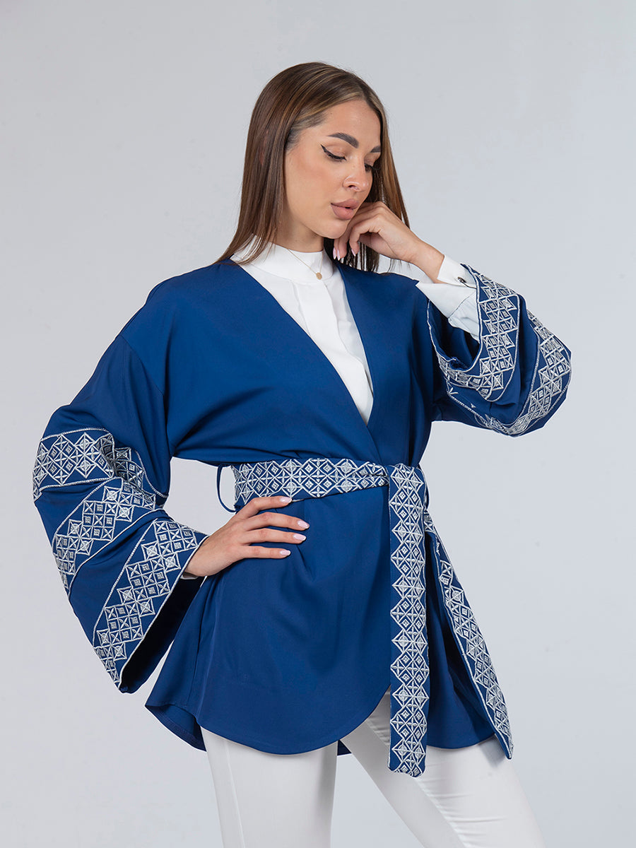 Modern embroidered jacket