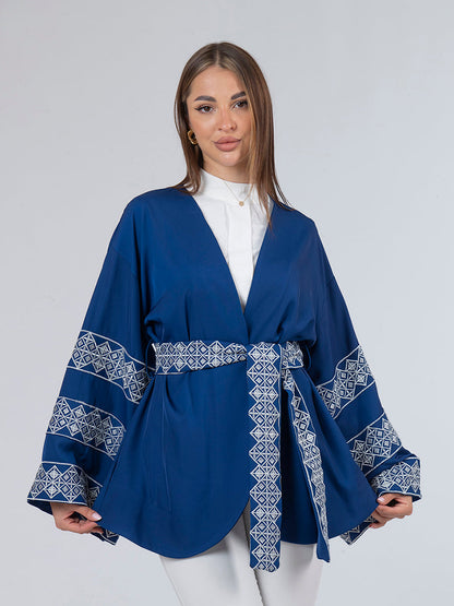 Modern embroidered jacket