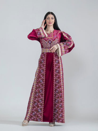 The Embroidered Cypress Jerusalem Women’s Thobe