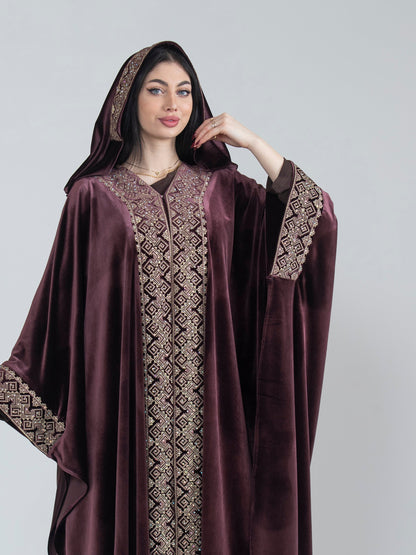 Women's winter warm abaya