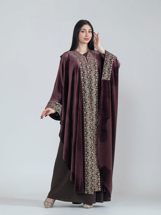 Women's winter warm abaya