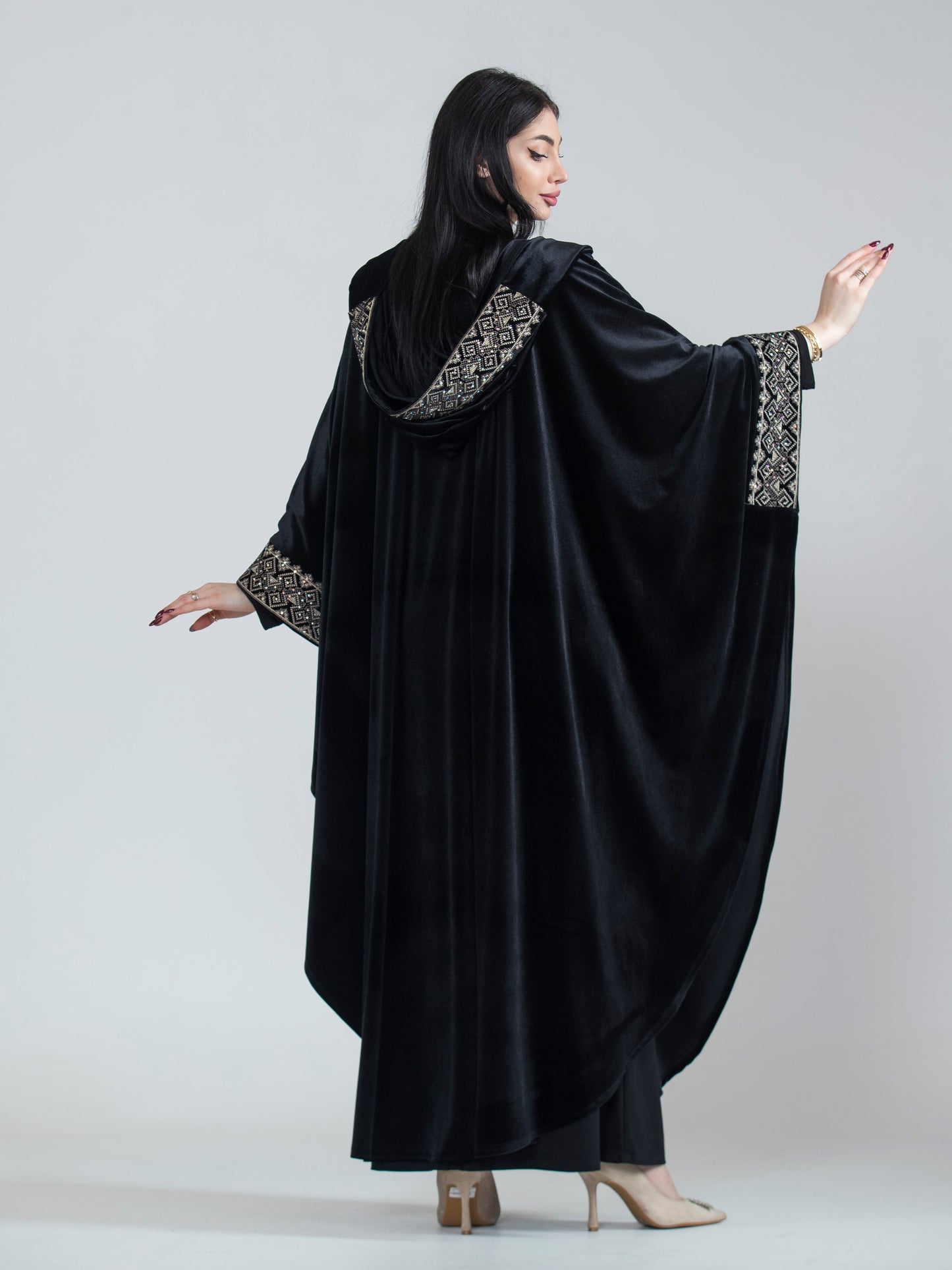 Women's winter warm abaya