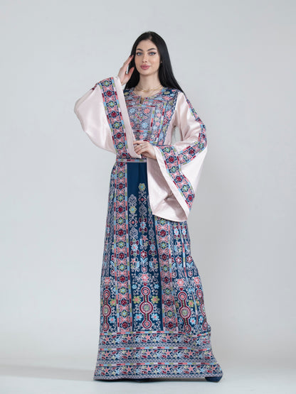 Embroidered Women’s Galilean Rose Thobe