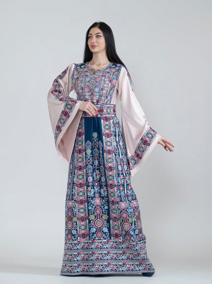 Embroidered Women’s Galilean Rose Thobe