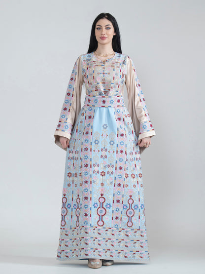 Embroidered Women’s Galilean Rose Thobe
