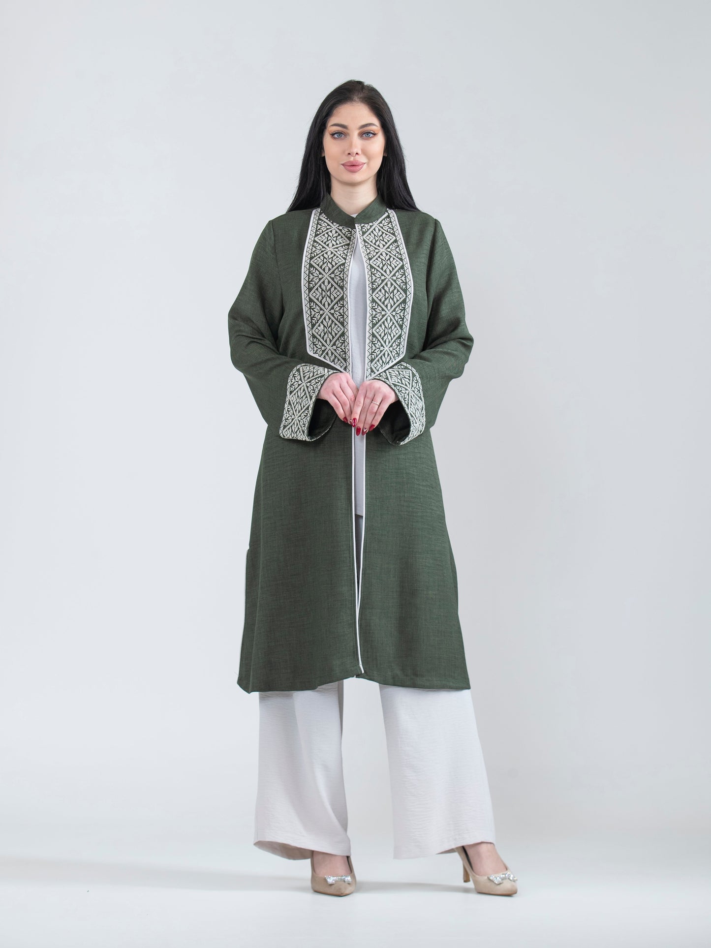 Women's 3-piece embroidered set