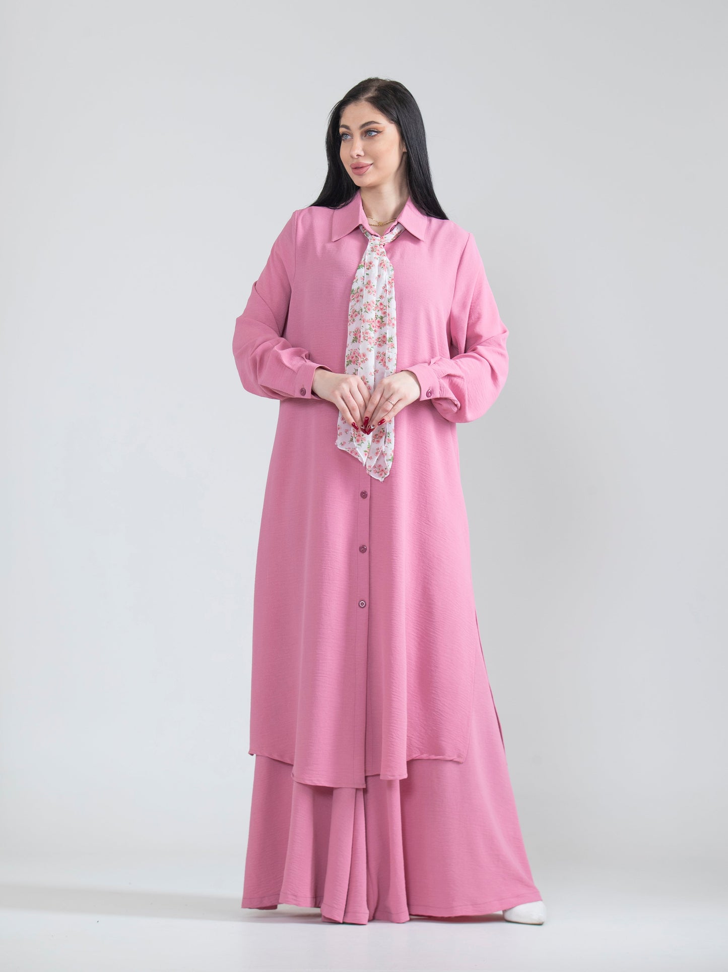 Women's summer set with a bulldozer