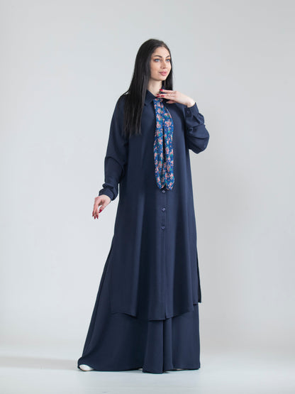 Women's summer set with a bulldozer