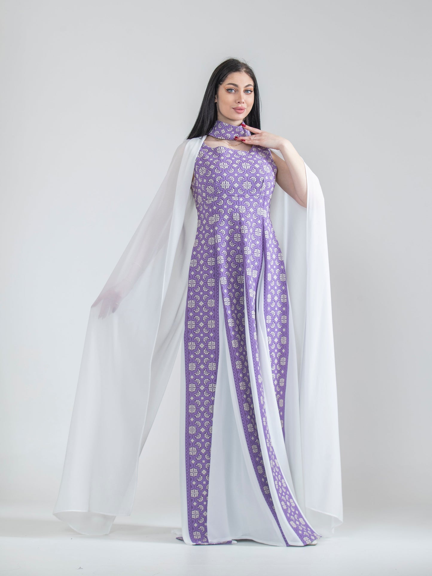 Dana embroidered dress