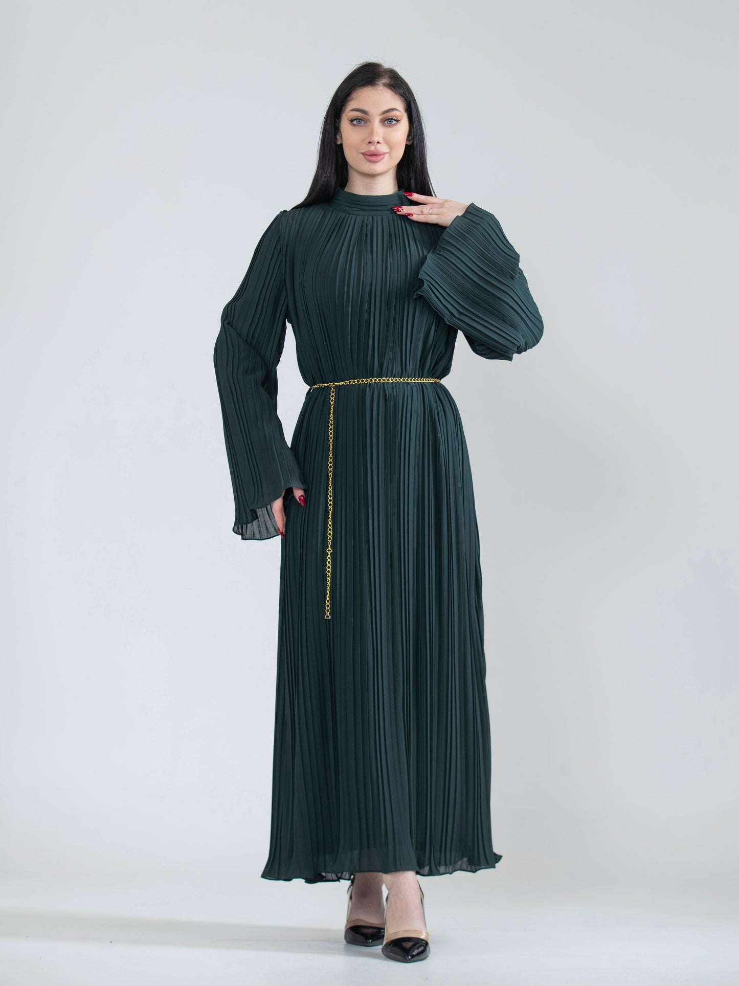 Women's pleated dress