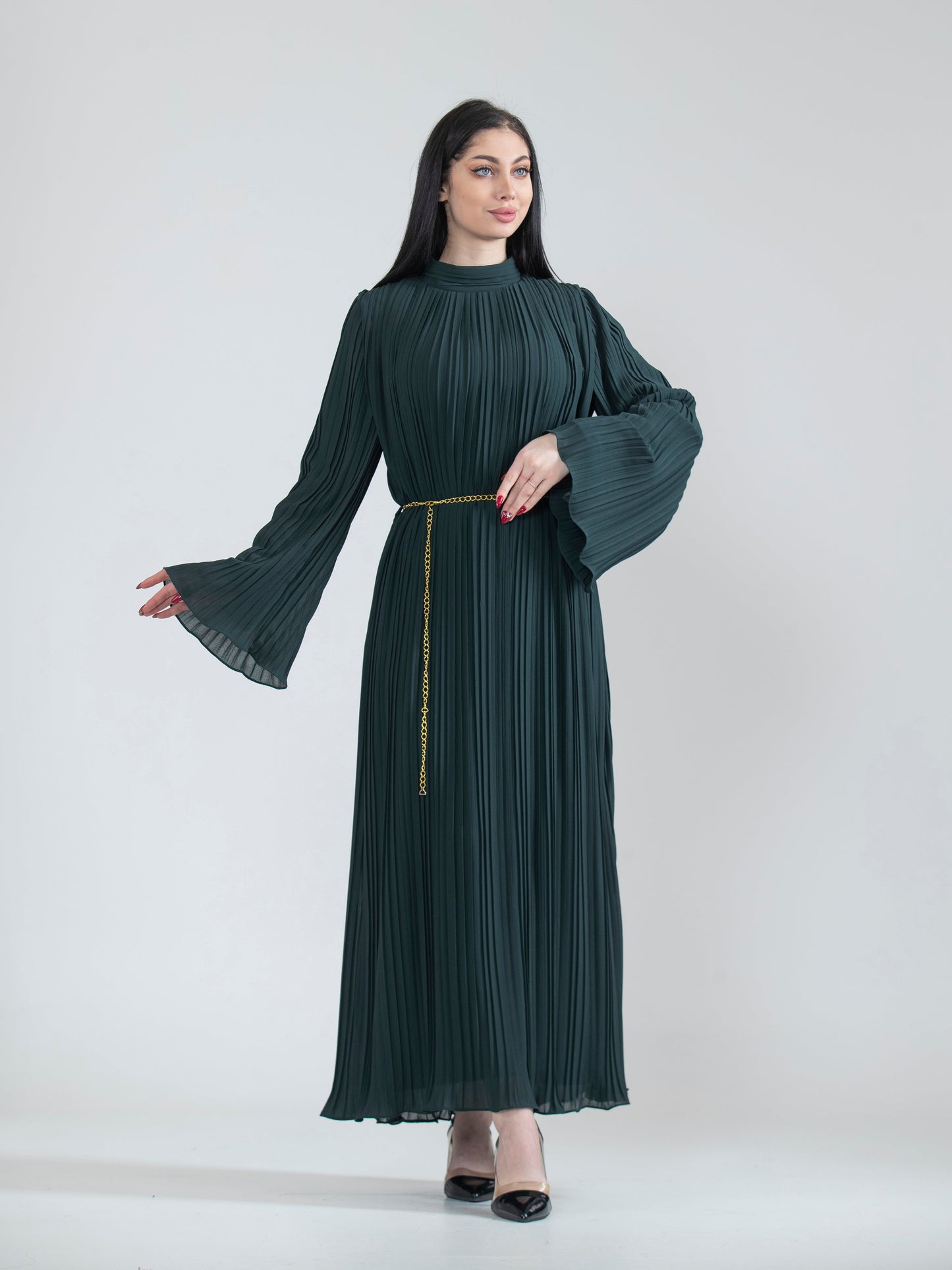 Women's pleated dress