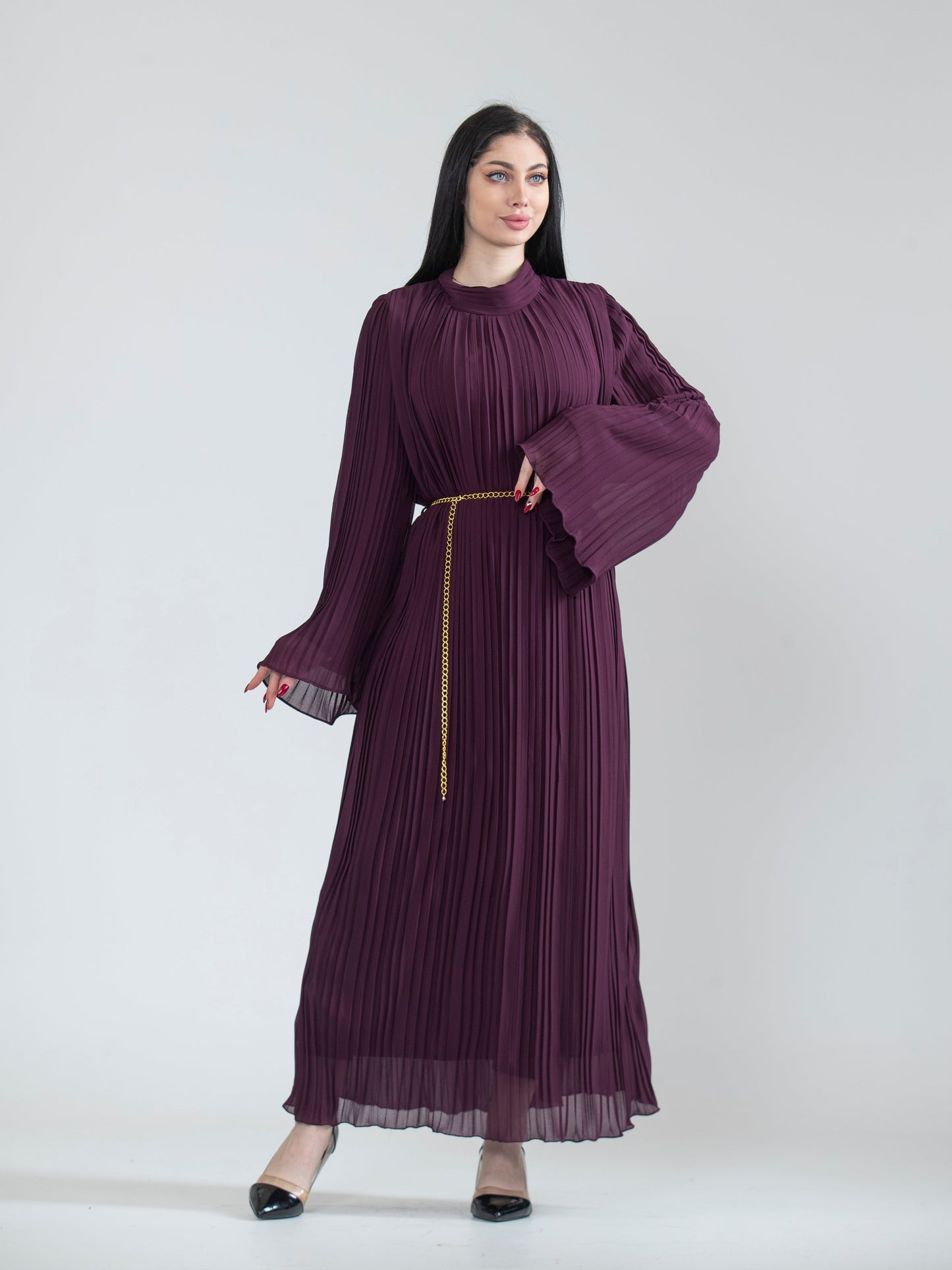 Women's pleated dress