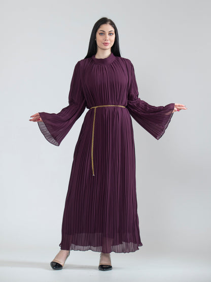 Women's pleated dress