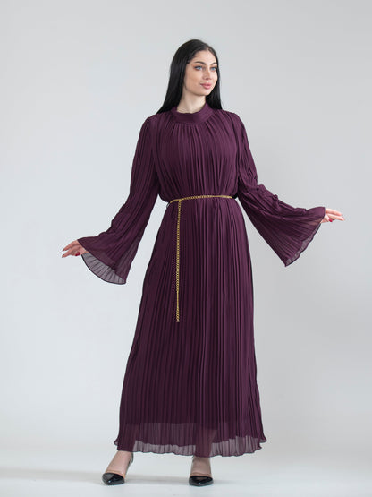 Women's pleated dress
