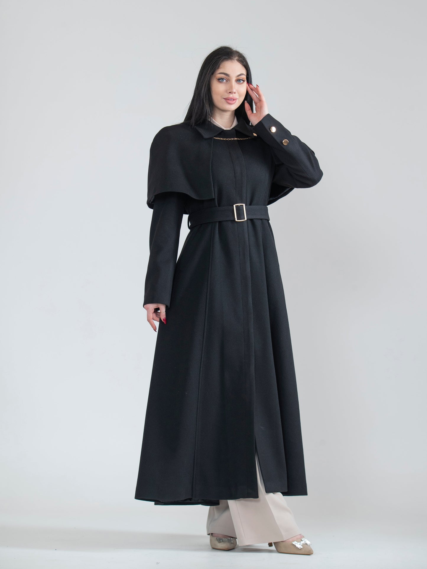 Women's cape jacket