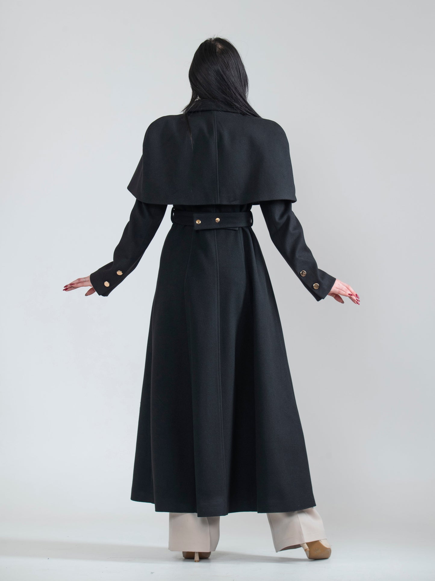 Women's cape jacket