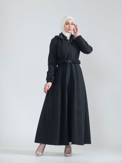Women’s Winter Nada Jilbab with Detachable Hood
