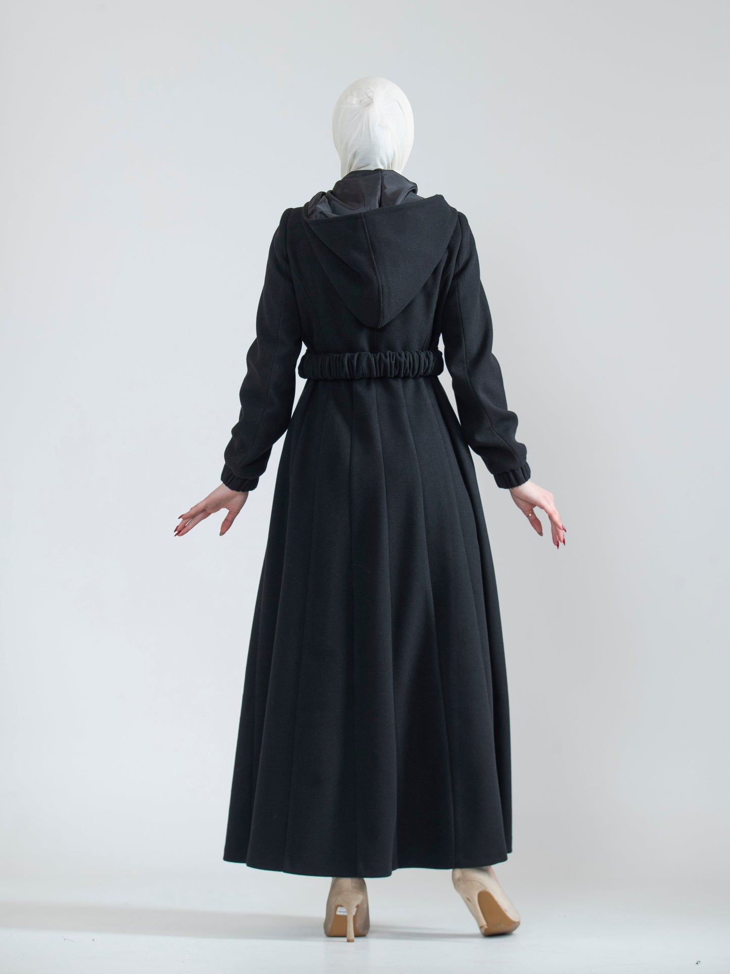 Women’s Winter Nada Jilbab with Detachable Hood