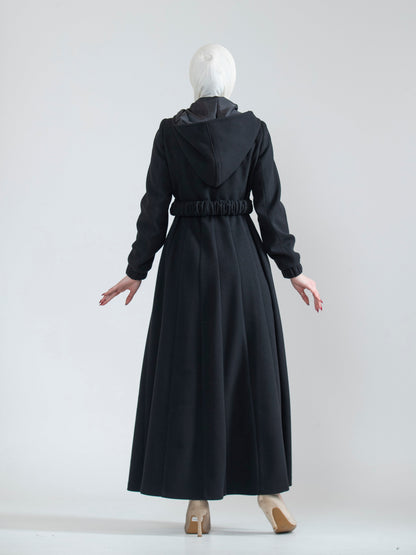 Women’s Winter Nada Jilbab with Detachable Hood