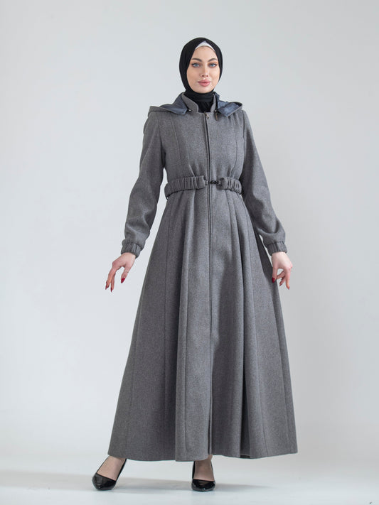 Women’s Winter Nada Jilbab with Detachable Hood