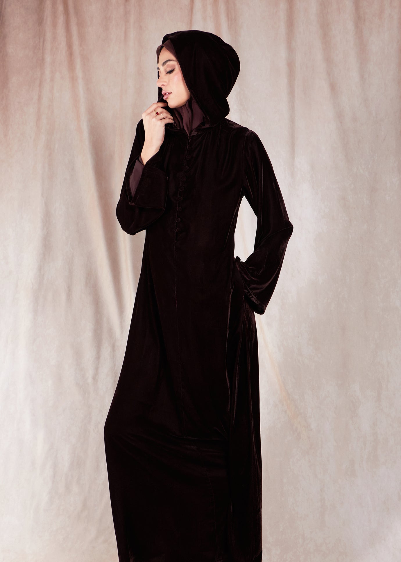 Maha Abaya Mahogany - Final Sale