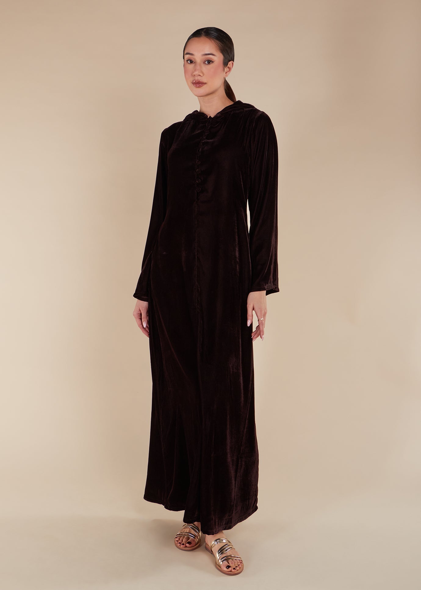 Maha Abaya Mahogany - Final Sale